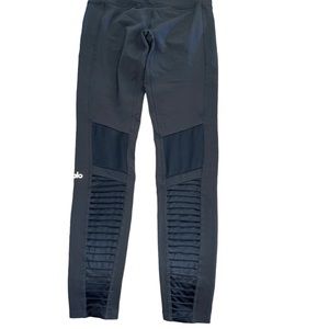 Alo moto leggings- charcoal M